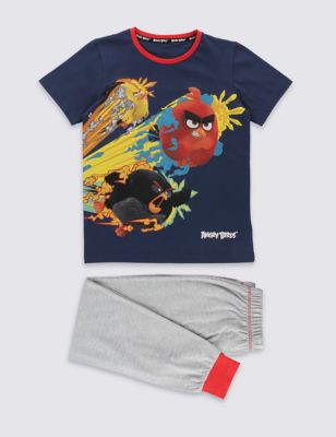 Angry Birds&trade; Short Sleeve Pyjamas &#40;3-14 Years&#41;